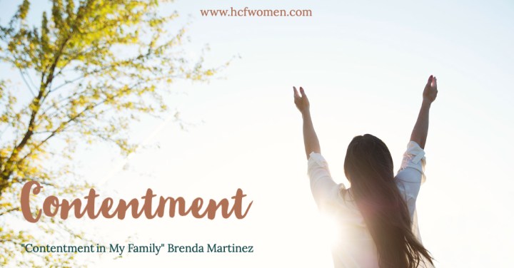 Contentment in My&nbsp;Family