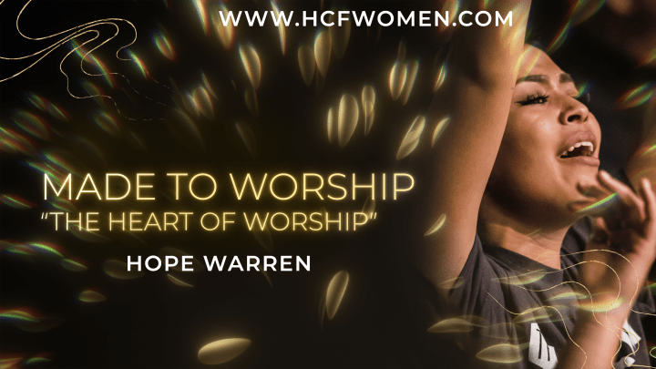 The Heart of&nbsp;Worship